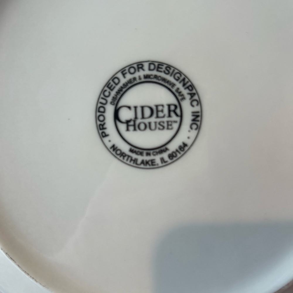 Vintage Cider House Plates - Picture 7 of 7
